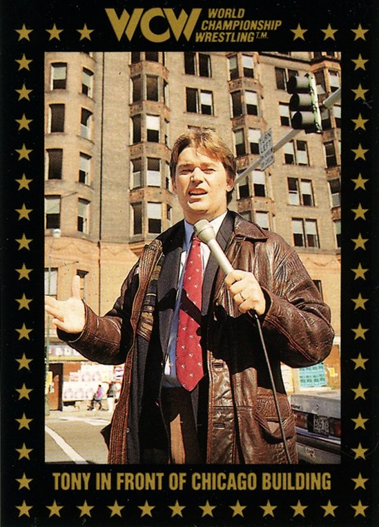 WHWMonday's tweet photo. #ThrowbackTony!
@tonyschiavone24's 1991 WCW trading card and a description of his accomplishments and interests!
#ThrowbackThursday https://t.co/bPrBurTRjI