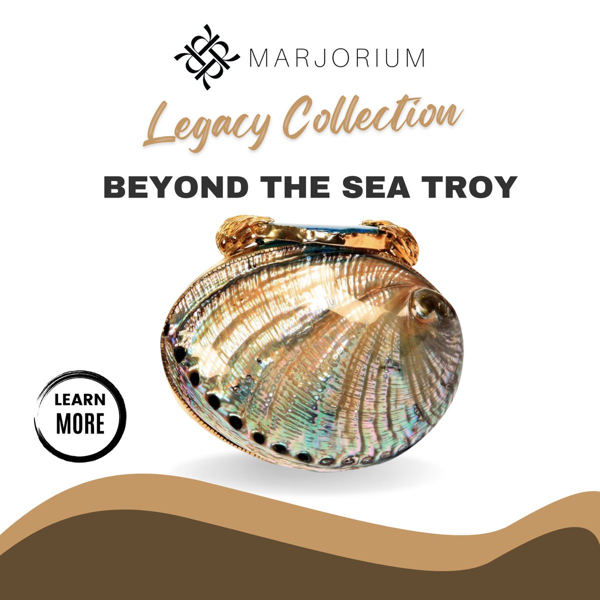 Marjorium offers exotic designs made with simple, natural materials transformed into objects of beauty. ✨

This abalone-style bag is lined with suede with an agate stone clasp! 👛

Learn more!: loom.ly/zSt9ixk 🛒

#fashion #purse #accessories #handbags <a href="/MarjorieRenner/">Marjorie Renner</a>