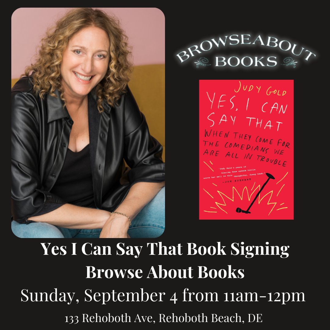 I’ll be doing a signing of my #YesICanSayThatBook at @RB_Browseabout in Rehoboth, DE on Sunday, 9/4 from 11am-12pm! Come swing by before you kick off your weekend celebrations and get a signed copy of my book! No registration necessary. See you there! #booksigning #rehoboth