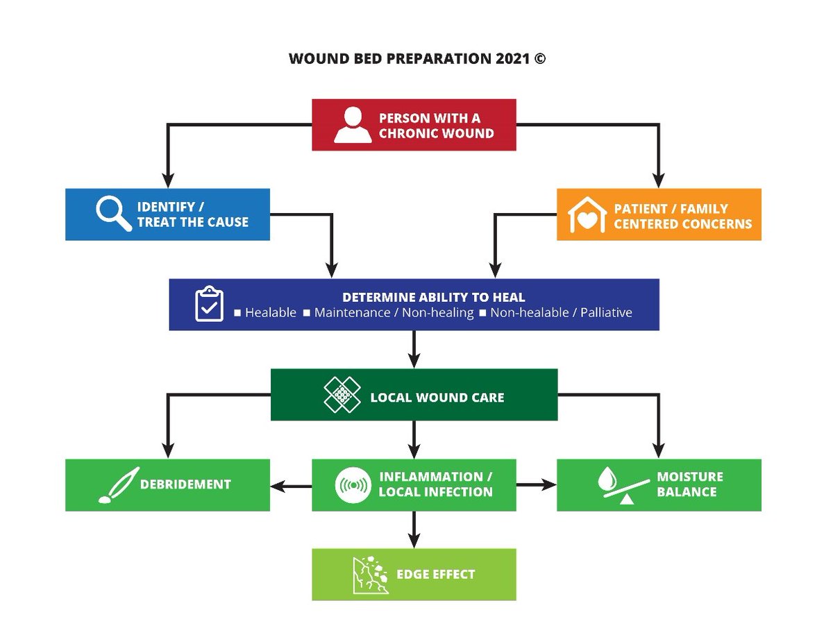 aswcjournal's tweet photo. Facilitate #KnowledgeTranslation in the clinical setting and improve #PatientOutcomes at a lower cost to optimize chronic wound treatment with the #WoundBedPrep model! https://t.co/2GiL5yMpYc https://t.co/2p46fBxouH