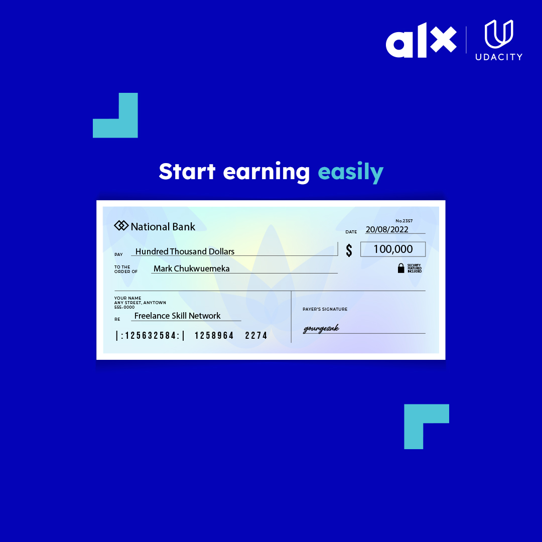 ALXT_Program's tweet image. The options for earning in tech are endless. Friends, family, and remote platforms are just some ways to work once you acquire tech skills. We’ve compiled a detailed list here to help you. Check it out: bit.ly/3Jjpu6I
#alxafrica #skillupstandout