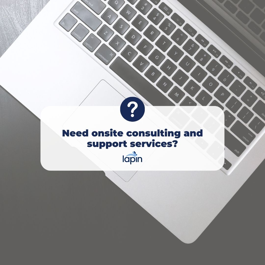 Need onsite consulting &amp; support services? We are here for you!

We offer comprehensive onsite service options that can usually be booked w/ a lead time of only a few days, sometimes same-day.

💻  A list of standard onsite service options can be viewed: ow.ly/EXgy50JUv4C