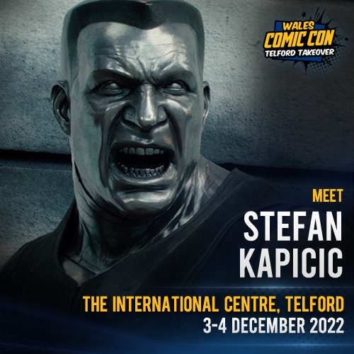 walescomiccon's tweet photo. NEW MEDIA GUEST #WCC2022 - Stefan Kapičić #Deadpool #24 #BetterCallSaul #CallOfDuty https://t.co/54sU4HiifZ