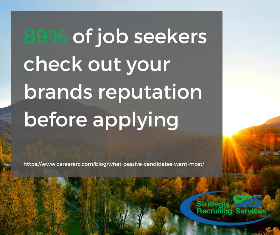 FindHireKeep's tweet photo. It's important to keep websites like Glassdoor in your back pocket. Keep an eye out for what current and past employees are saying. If there's any criticism, see how you can improve. 

#glassdoor #hiringstatistics https://t.co/zk4lSDGhxo