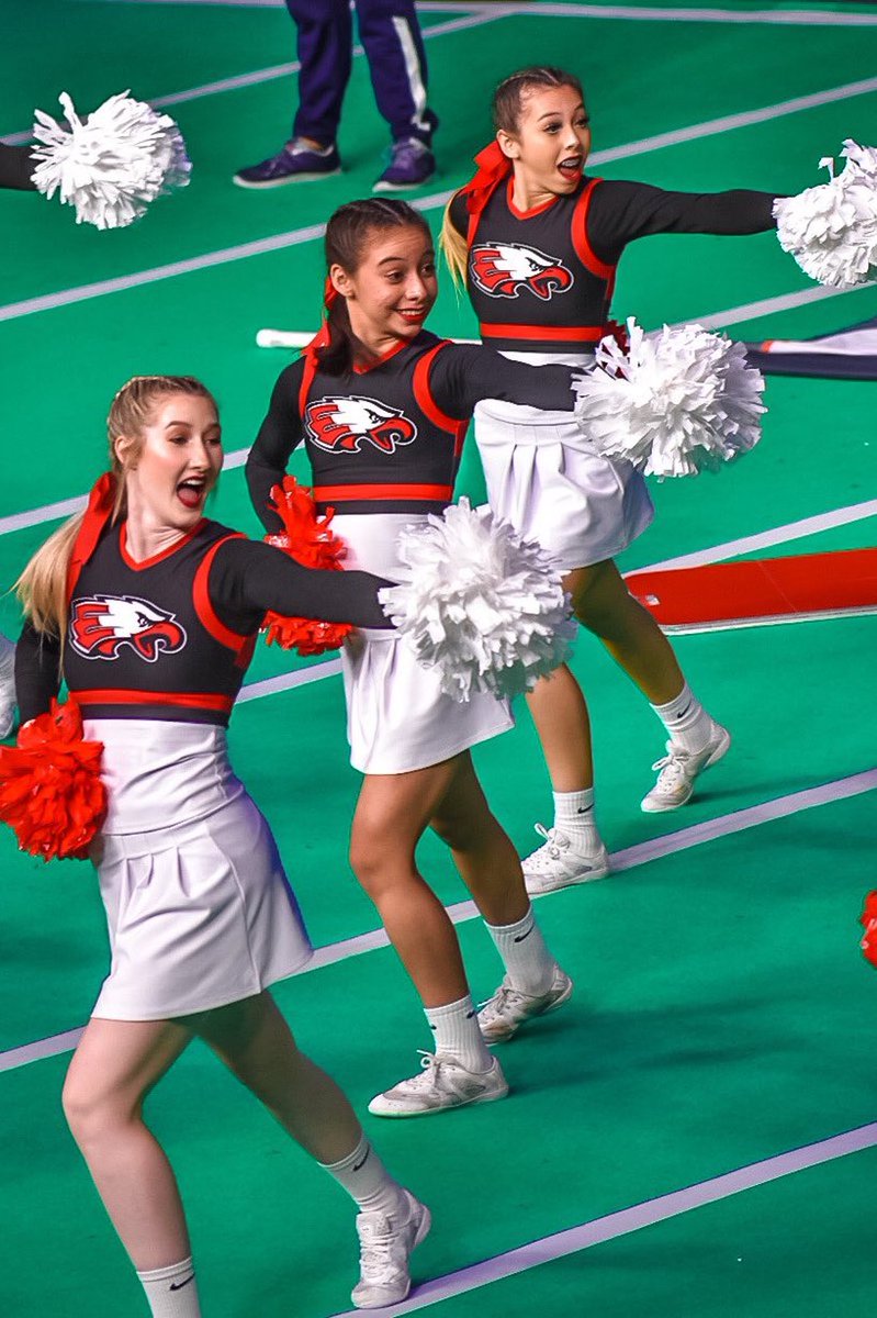 Top 15 High School Cheerleading Teams in the U.S. 

2. Eaglecrest High School (Aurora, Colo.) <a href="/RaptorCheer/">Eaglecrest Cheer</a>  

stadiumtalk.com/s/best-high-sc…