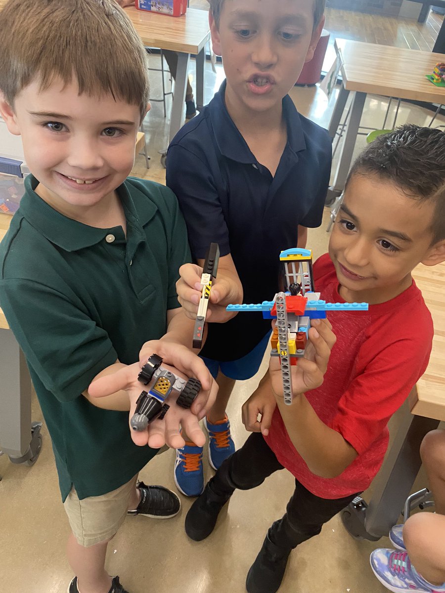 bomanlynn's tweet photo. This week in STEM we are learning all about engineers! Who wants to be an engineer?! Check out some of our Lego creations after reading Rosie Revere, Engineer #engineerinthemaking @FullerElemAISD https://t.co/S0tiJfbp5j