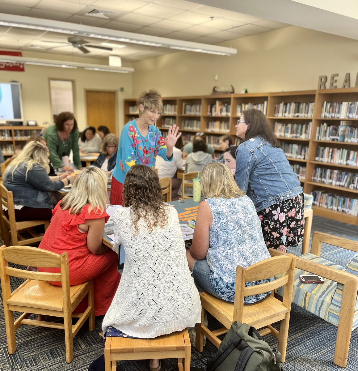 📚Excited to have <a href="/Janet_Hale/">Janet Hale</a> with our <a href="/SMMBulldogs/">St. Mary Magdalen School</a> faculty for a two day workshop on curriculum mapping #profdev #standards #mapping