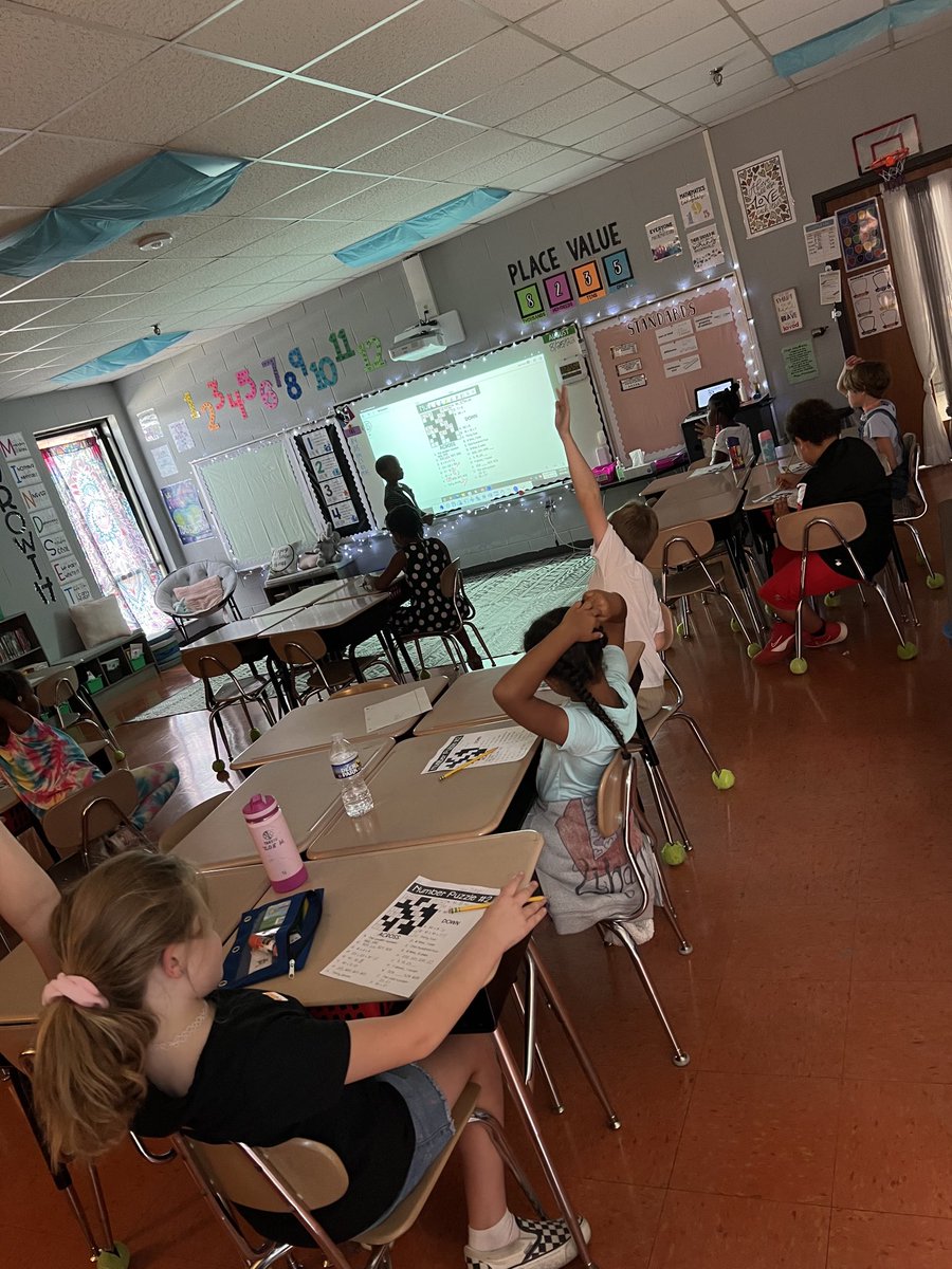 When it’s one of your students birthdays and all he wanted was to write on the board and teach a math activity. The best part was “omg Ms. Morrison idk how you do this all day! These kids won’t listen to anything!!”  ⁦<a href="/howard_steam/">Howard Elementary STEAM</a>⁩