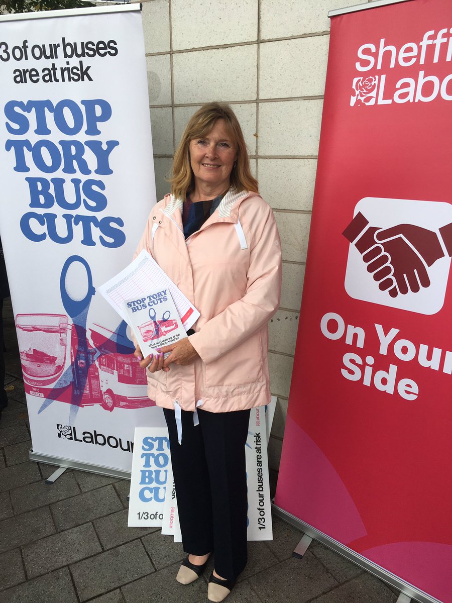 Out with @SheffLabour #councillors collecting signatures for our #stopTheToryBusCuts sheffield era are rightly concerned about the services we stand to lose