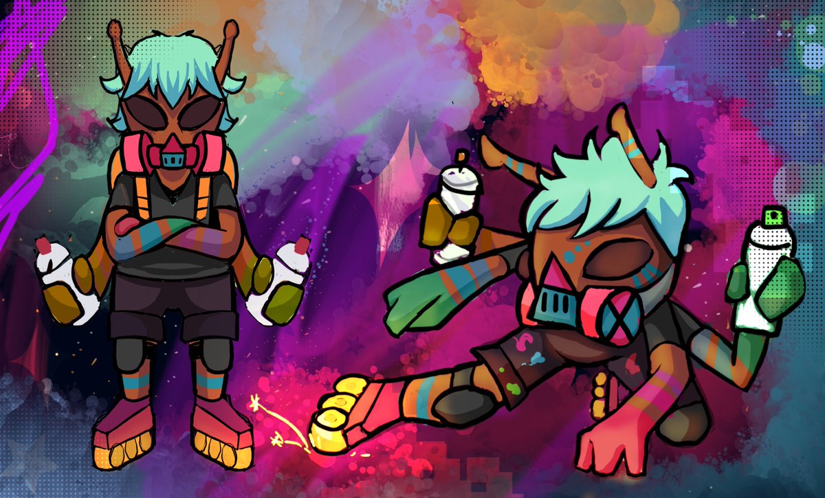 TinyColonyGame's tweet photo. Meet Rattle. 

Should he be a Mythical? https://t.co/wiCbrMX9pl
