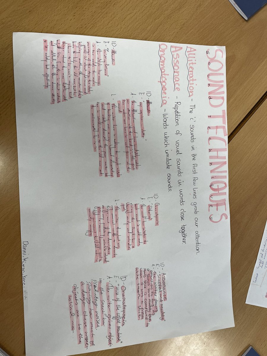 sahs_English's tweet photo. Some great Textual Analysis going on today #Nat5 #ScottishSetText #EdwinMorgan https://t.co/PKvc8V3iKc