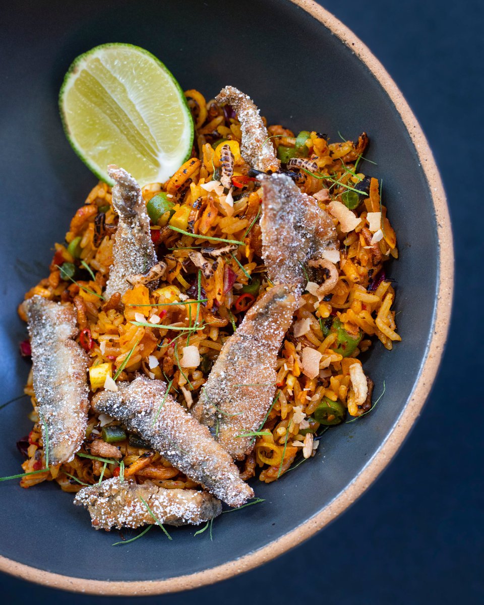 Summer in the Bay Area holds our hearts for so many reasons, local Anchovy season among them! We have incorporated these oceanic delights into our khao yum kluk, a spicy southern Thai tossed rice with curry paste, pole beans, bitter herbs, crispy rice & fried local anchovies!