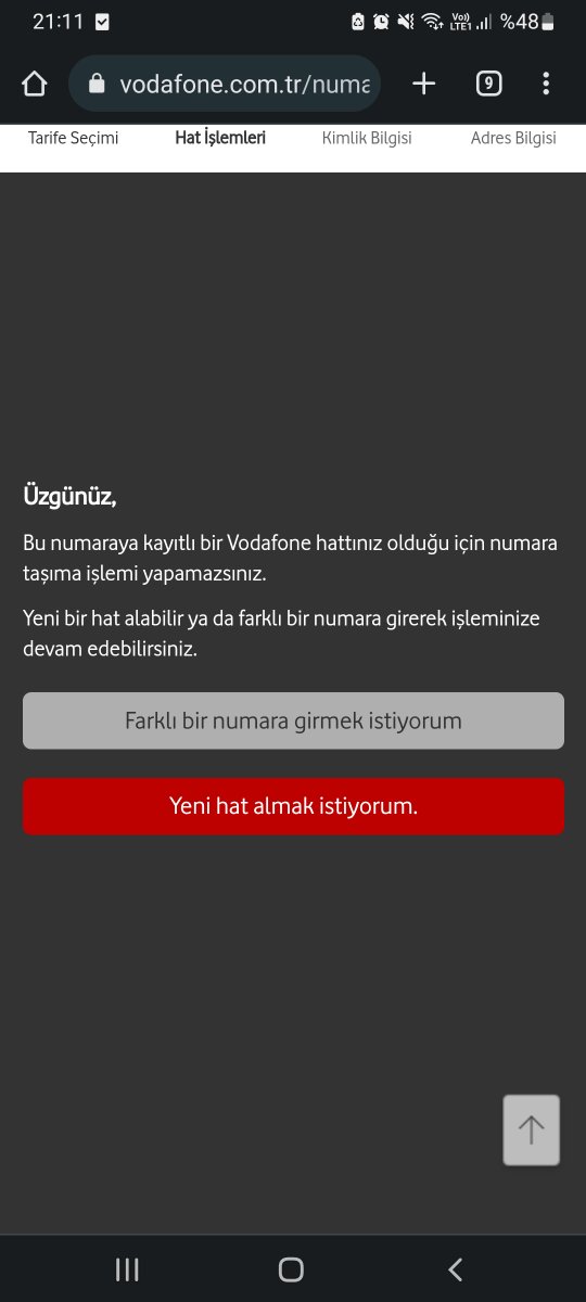 SinanBaslar's tweet photo. @VodafoneDestek 

Bir haftadir cozulmeyen sorun vodofone gecmek istyrm cikan uyari bu sanirim buni.cozemeyecek kadar basarilisiniz cozum yada oyalamayin nasil.oluyor ne sube ne arama yaptigimdaki temsilci bunu cozemedi tebrikler . https://t.co/fhpRrAqY0X