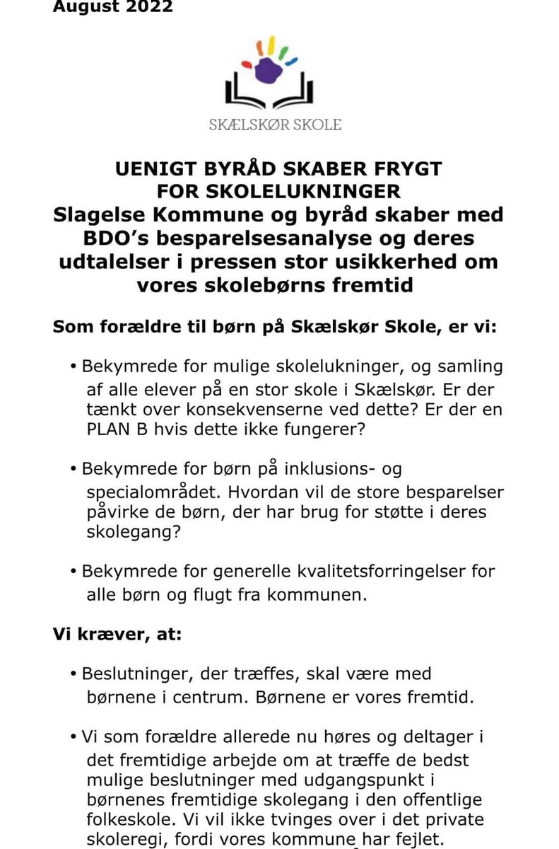 MariaBroders's tweet photo. @SlagelseKommune @Sten_Knuth @KnudVincents @JohnDyrbyPaulse https://t.co/mHqlYj32dU
