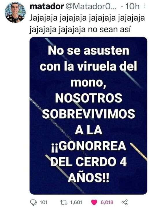emiliolagos1's tweet photo. Ya no nos mata nada!!! https://t.co/huGsgncM8l