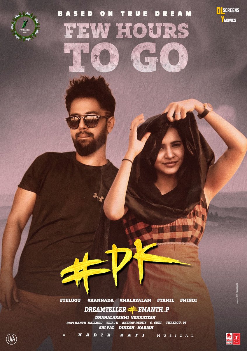 apparalaHarish's tweet photo. Few hours to go for #PK 🔥

A film by Dream teller #HemanthP 
Bankrolled by Prakruthi arts &amp; DL screens

Stumper in all Languages tomorrow [ Telugu, Tamil, Kannada, Malayalam and Hindi ] https://t.co/KFCtxw6r4M
