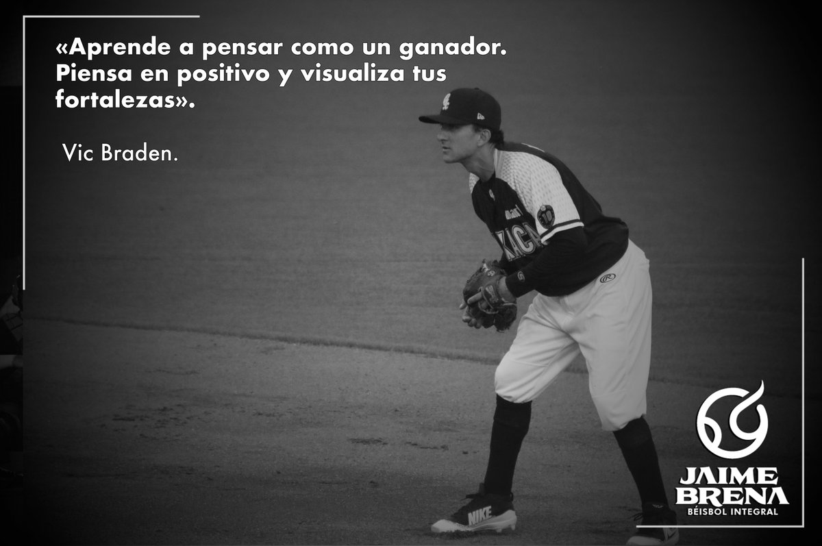 cdbijb's tweet photo. «Aprende a pensar como un ganador. Piensa en positivo y visualiza tus fortalezas». 

-Vic Braden-

📷 @Territorioscore 

#JB10 #Beisbol #integral #Lideres #positivos https://t.co/4BZ5tXIu77