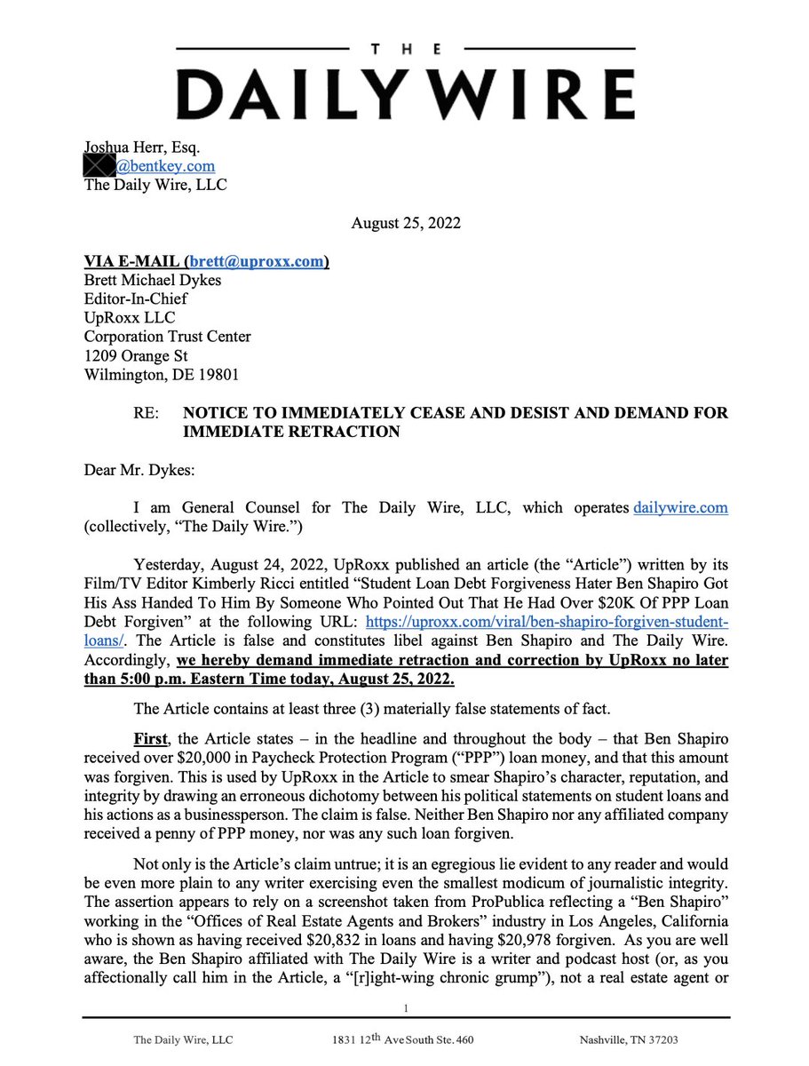 Ben Shapiro tweet media