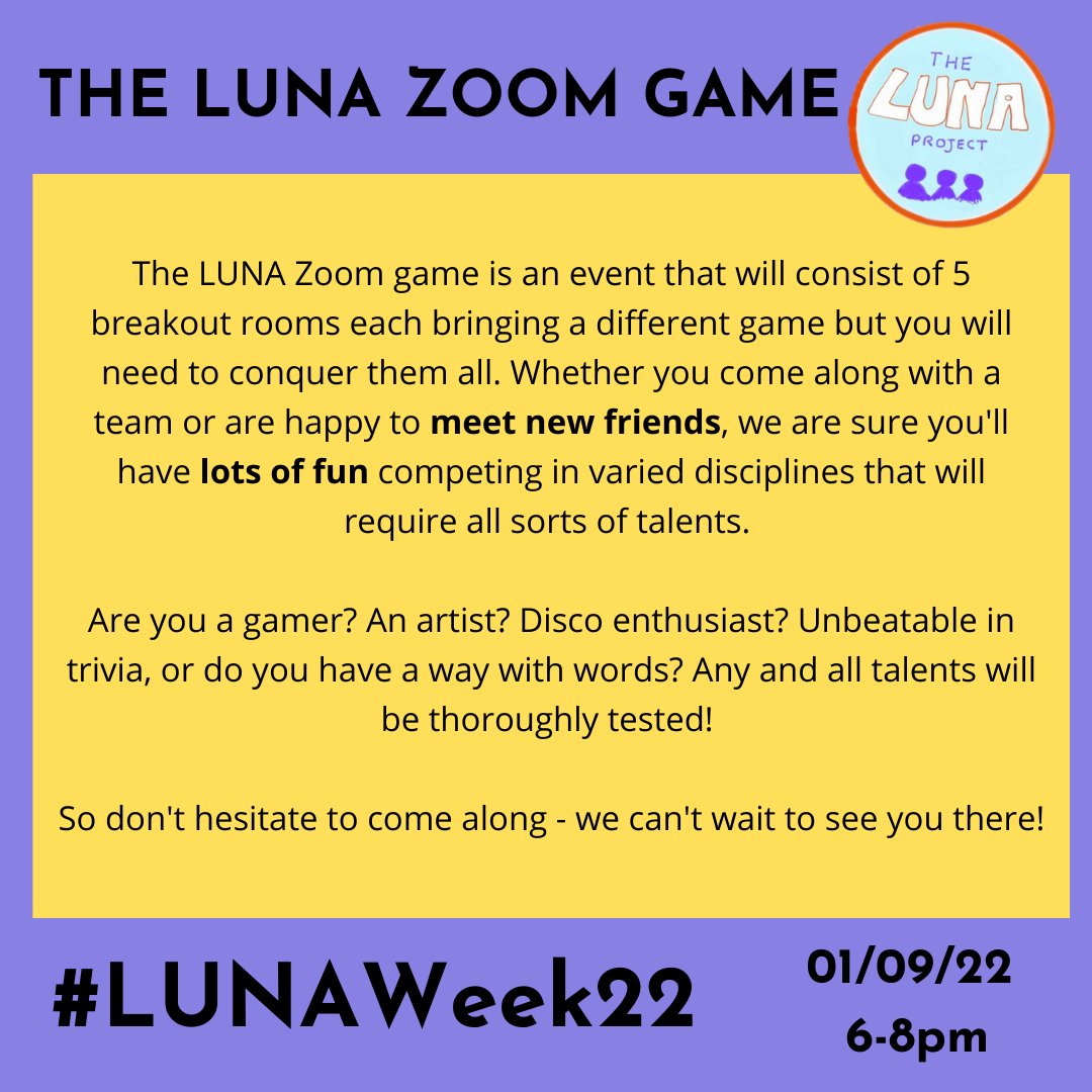 The LUNA Project tweet media
