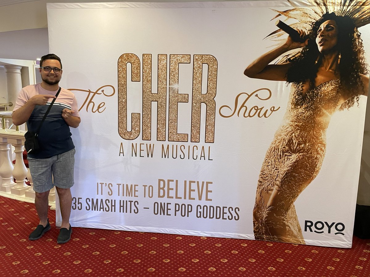 Ready to believe once again! Watching <a href="/TheCherShowUK/">The Cher Show</a> for the 2nd time down at the <a href="/New_Theatre/">New Theatre Cardiff</a> , it’s amazing in every way ❤️😍🙌🏻