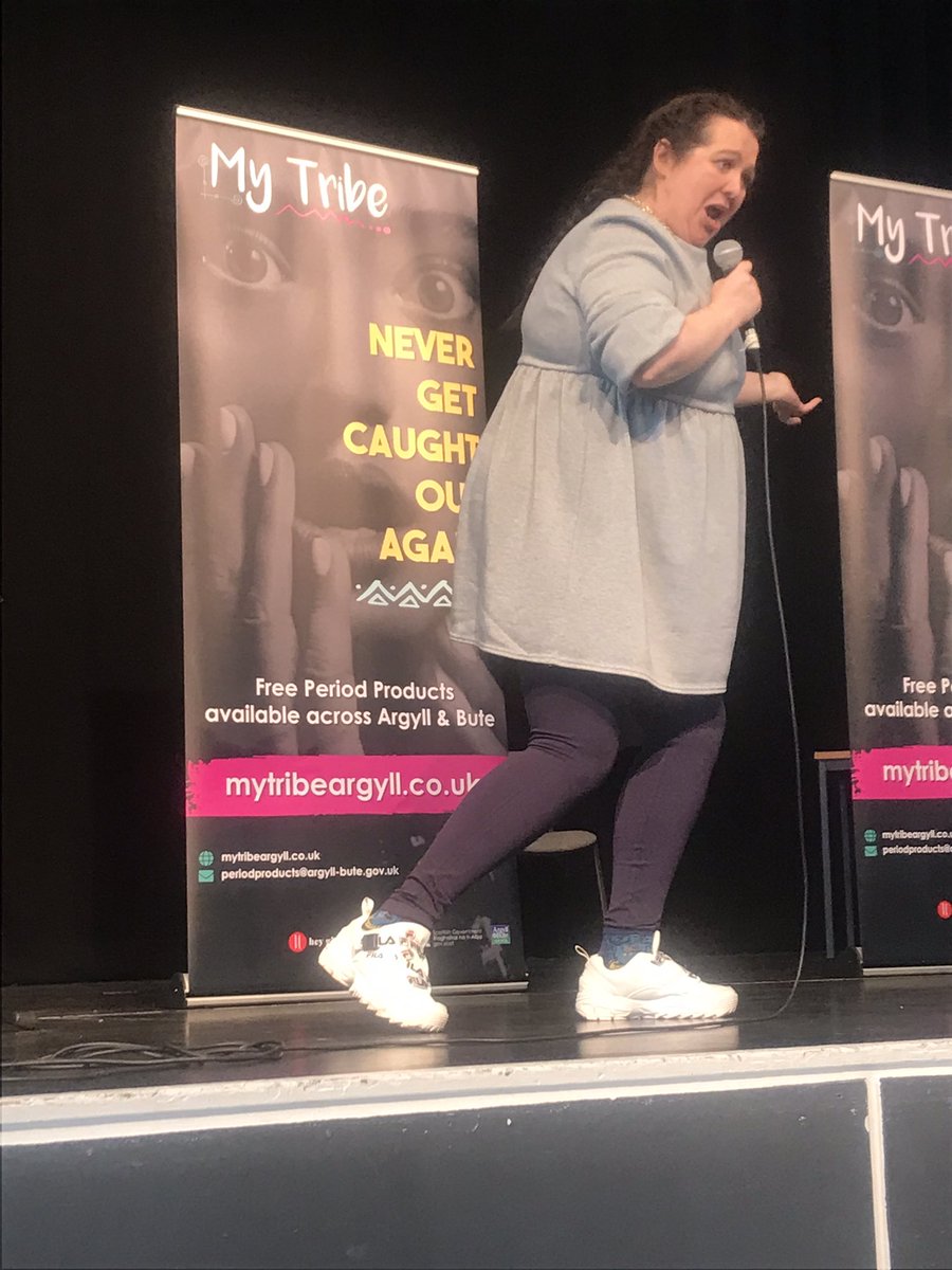 My Tribe free period product launch helping to normalise talk about periods with @ashleystorrie 
mytribeargyll.co.uk periodproducts@argyll-bute.give.uk <a href="/argyllandbute/">Argyll and Bute Council</a>