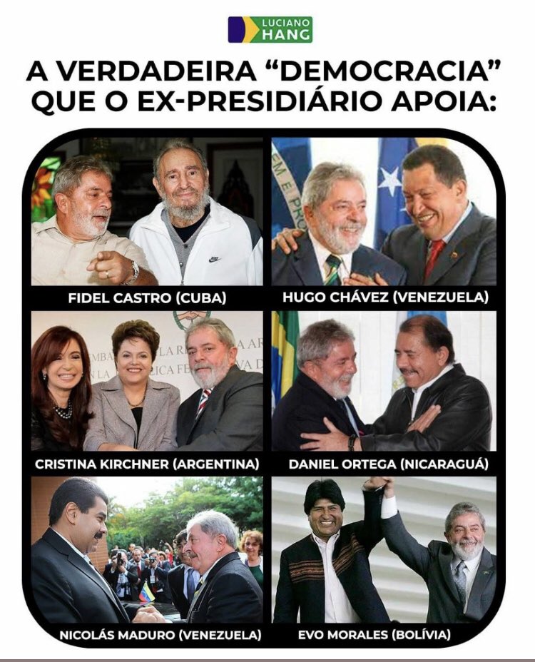 DenisDCMD's tweet photo. @fellipebambam Tenho nojo de gente como a tal @mbachelet que defende o ladrão cachaceiro. É da mesma laia! #EsquerdaCriminosa #EsquerdaFede #EsquerdaNojenta https://t.co/VffV3UDrP0