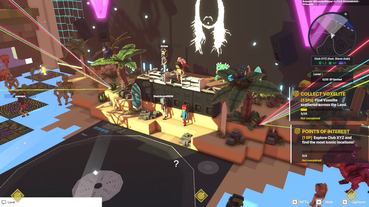 promissbubber's tweet photo. @TheSandboxGame @steveaoki I just participated in the #SandboxAlphaS3Giveaway for a chance to win 500 SAND! On stage with Steve Aoki, check out my screenshot below!
👇 https://t.co/EWOTaukJQ3