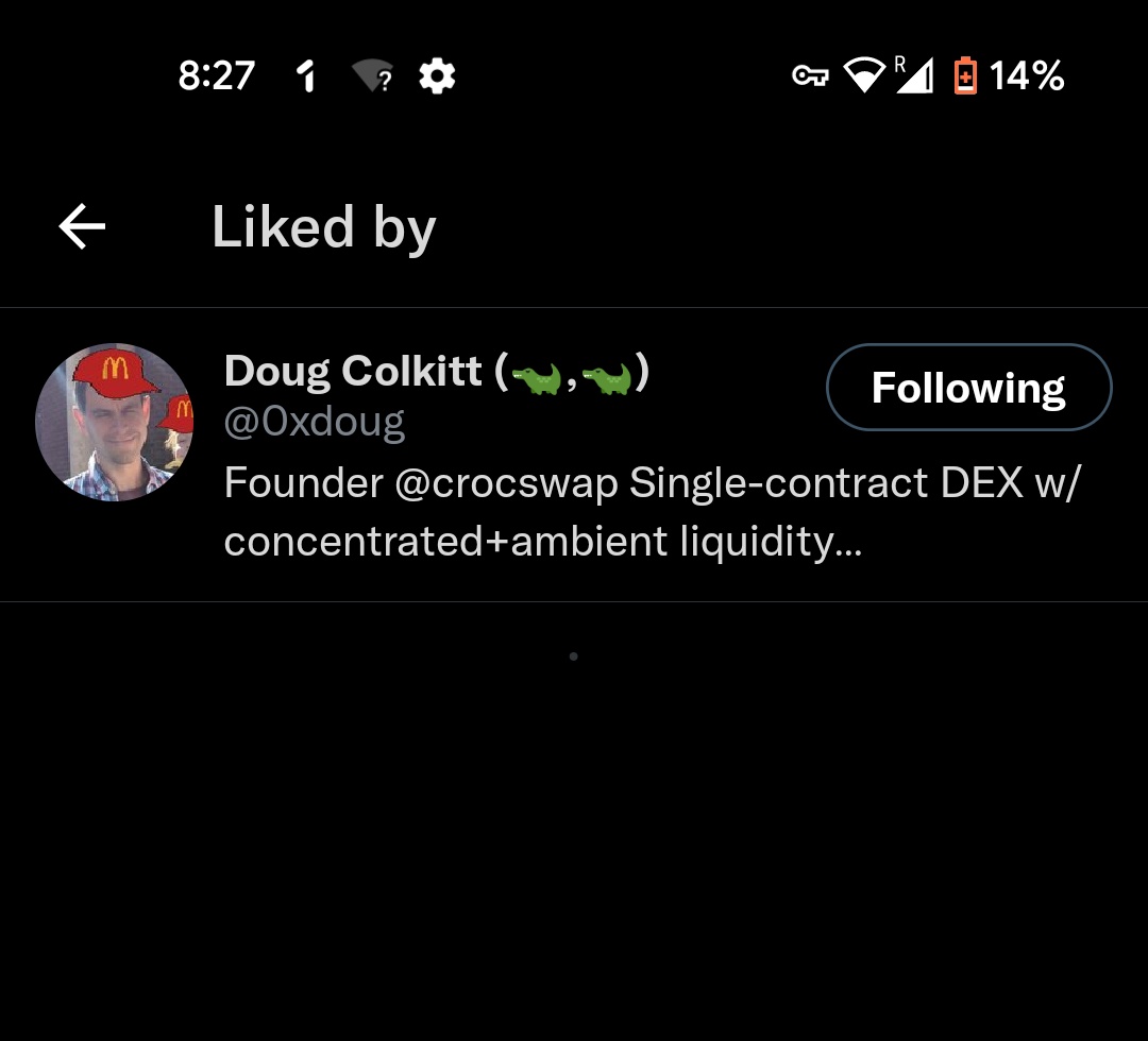 Cryptistician's tweet photo. @0xdoug @CoinbaseWallet Thanks man, it means a lot🙏🙏 https://t.co/OP7QIcxFQF