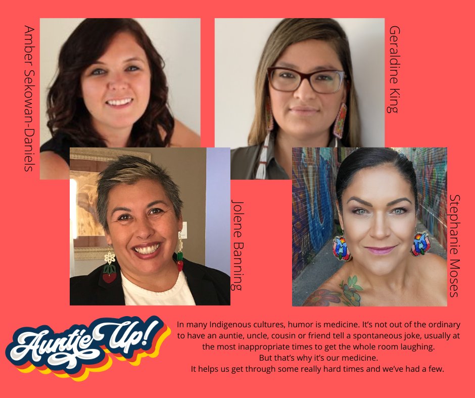 What jokes have you made at an inappropriate time? Laughter is our medicince. It helps us through difficult times. The Aunties discuss why this is. Listen up as  Amber-Sekowan Daniels and Geraldine King (@jibbyjoos) talk about important shit. tinyurl.com/AuntieUpLaught…