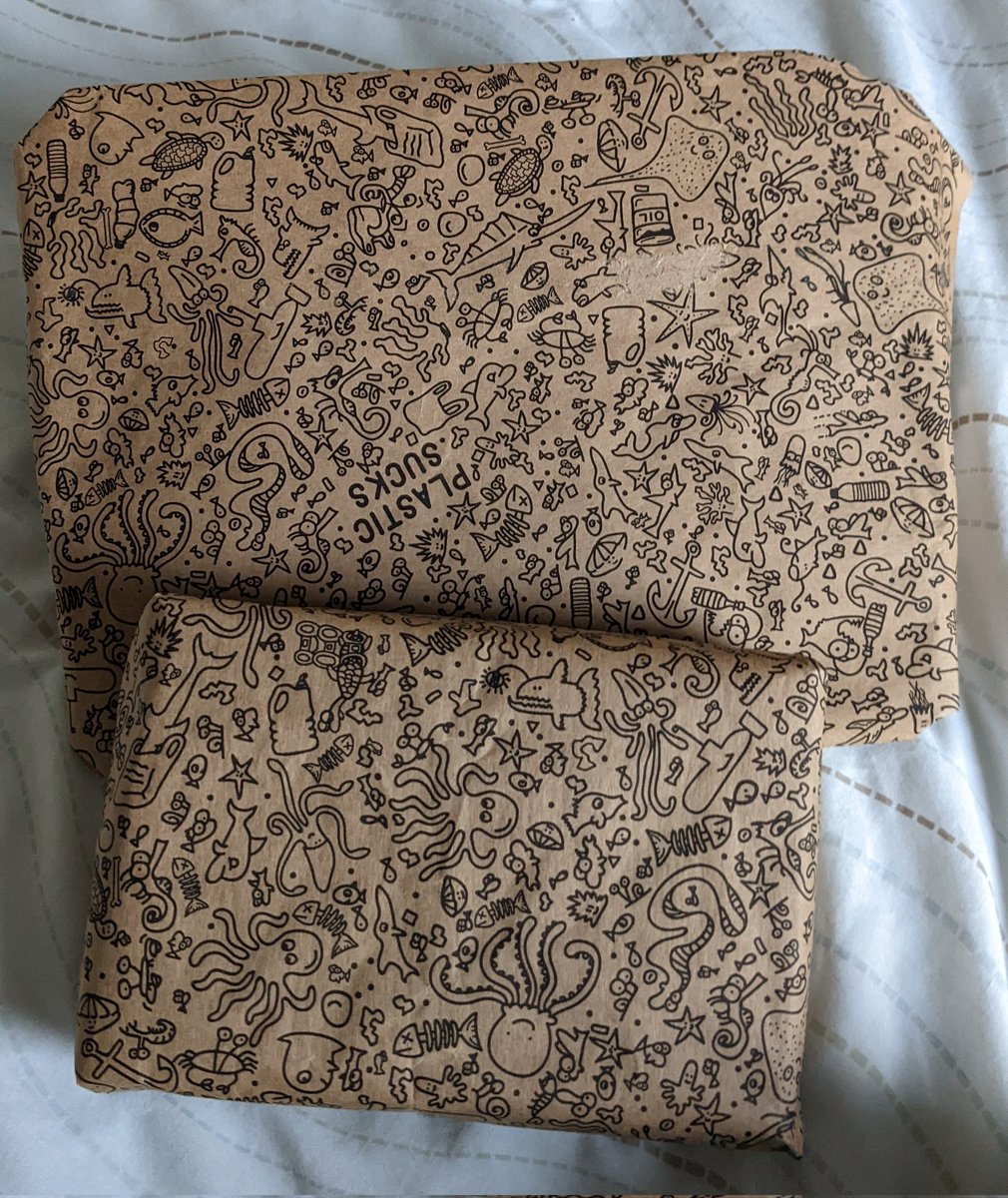 I bought @russellshields a couple of <a href="/Rapanuiclothing/">Rapanui®</a> t-shirts for his birthday. The packaging was so nice I reused it as wrapping paper!