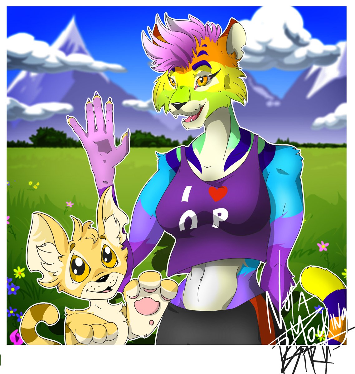 NotAMocka's tweet photo. A reminder: Your neopets are starving.
#furry #cub #neopets #kougra #commsopen https://t.co/jMqPGpg9P0