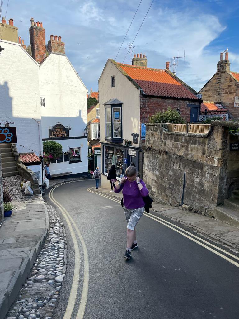 And more hills at the East Coast #NursesActive (steeper than it looks!! 😂)