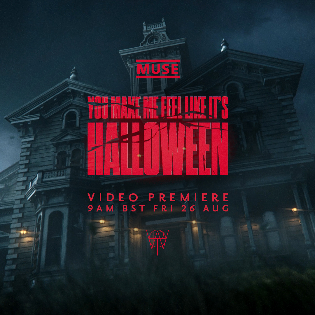 museband's tweet photo. When you turn out the lights
You make me feel like it’s Halloween
Premiering tomorrow at 9am BST. Join via @youtubemusic 🎭
https://t.co/qciRyAWd4V https://t.co/PIViMPAP0c