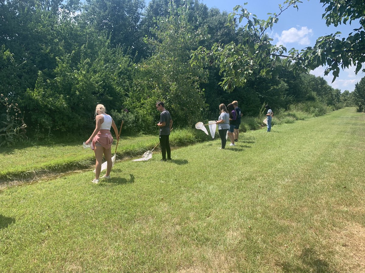 Love having a block day to get Honors Zoology students started on their insect collection! #WEareLakota