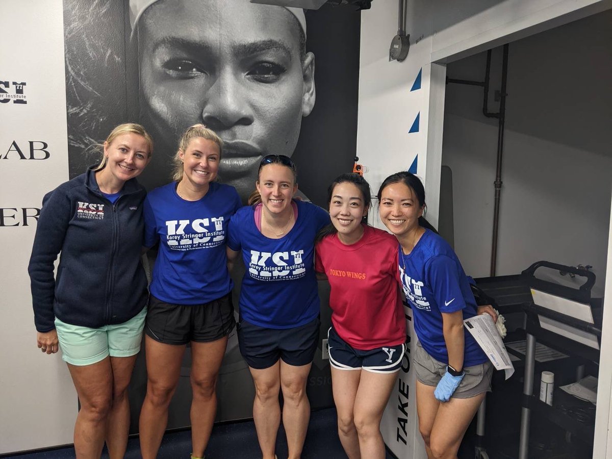 K_S_Institute's tweet photo. @DefibtechAEDs in the house! Two team members from Defibtech are running the #TCNYCmarathon as part of the KSI Charity Team. Today we conducted VO2max, body composition, and sweat rate testing based on the expected environmental conditions on race day 🌡 🌆 https://t.co/R0zjfSsZOv