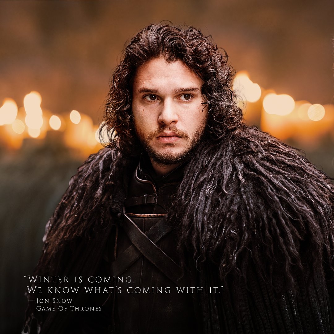 Winter is coming.