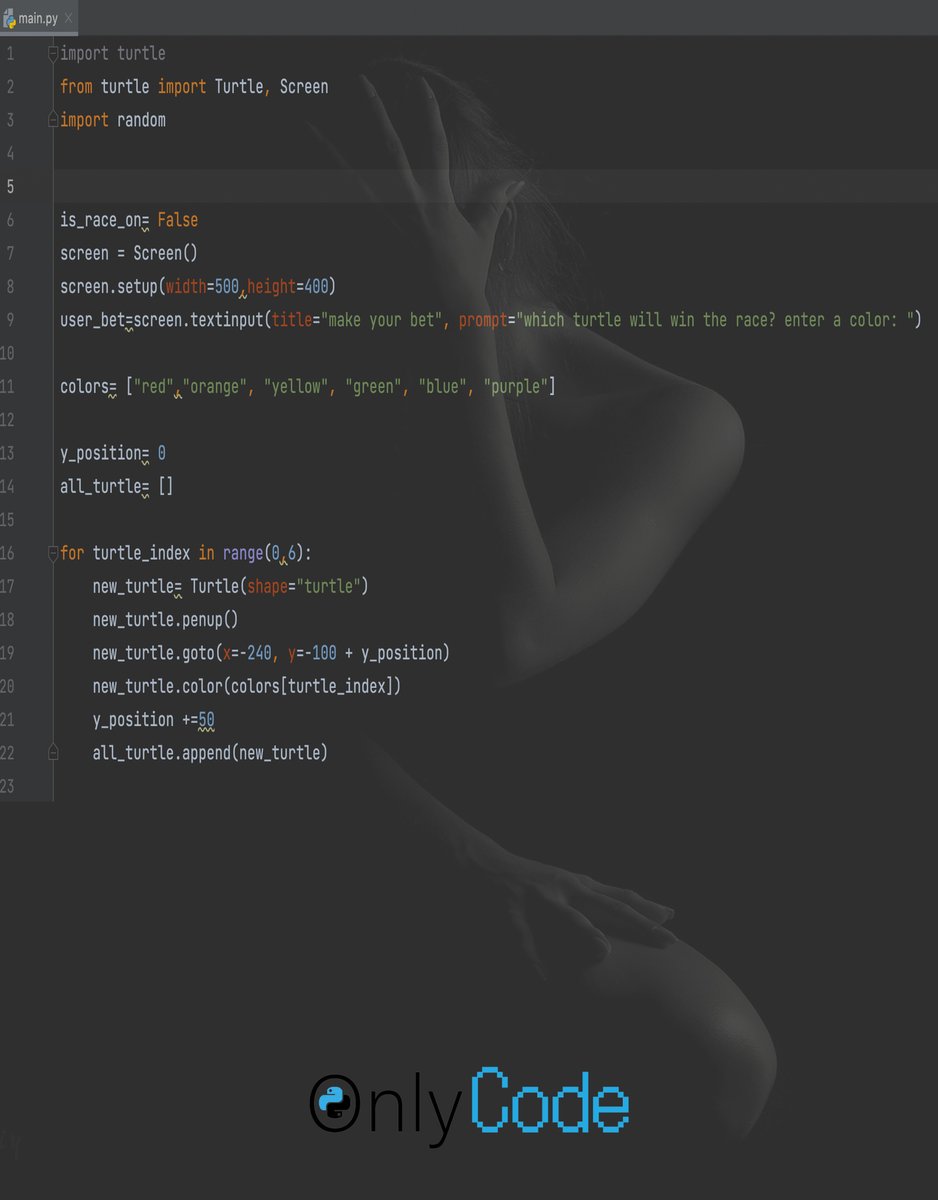 onlycodepy's tweet image. welcome to the turtle competition, place your bets...
#turtle #competition #playgame #onlycodepy