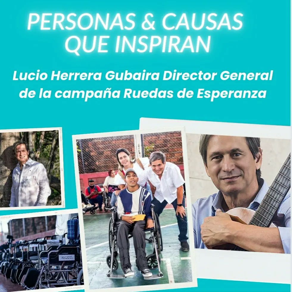 2HappyWheels's tweet photo. Hoy jueves a las 5:00 pm escucha a @LucioHerrera en el programa Más Belleza y Salud @MBSalud con Alrjandrina Uribe-Betancourt @AlejandrinaUB por #CaraboboesnoticiaRadio escucha online 🌎🤳en https://t.co/ca56cQPsim hablando de la campaña #RuedasDeEsperanza y sus canciones https://t.co/Ox0izGOp4i