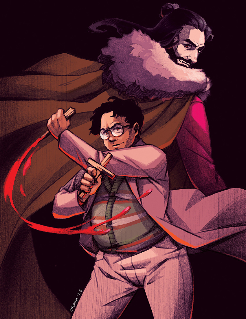Call me Smash!💀
I'm a queer game dev and illustrator who likes horror and fantasy!
☕️Ko-Fi: https://t.co/SyKcv3Gjhi
🦇Website: https://t.co/W5JmmLnxms