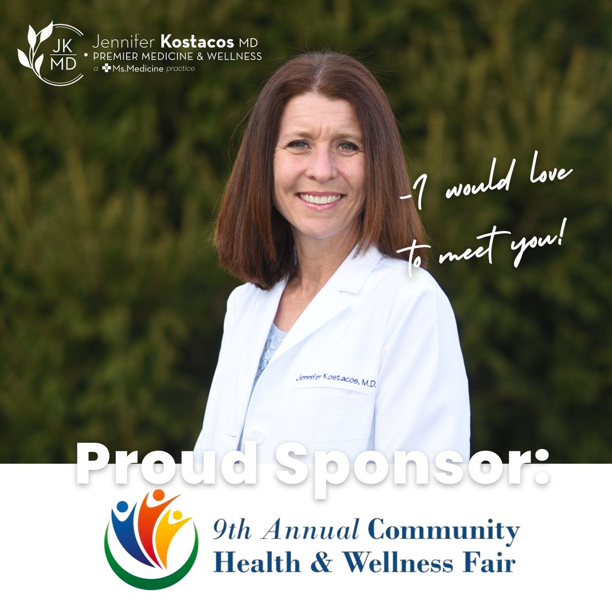 The Chamber of Commerce for Greater Montgomery Cty (@chambergmc) on Twitter photo Congratulations to Jennifer Kostacos, MD, Premier Medicine & Wellness <a href="/MsMedicine/">Ms.Medicine</a> on their grand opening! Stop by their booth at the 9th Annual Health & Wellness Fair on Aug. 27th to find out more about their comprehensive primary care. Congratulations to Jennifer Kostacos, MD, Premier Medicine & Wellness <a href="/MsMedicine/">Ms.Medicine</a> on their grand opening! Stop by their booth at the 9th Annual Health & Wellness Fair on Aug. 27th to find out more about their comprehensive primary care.
