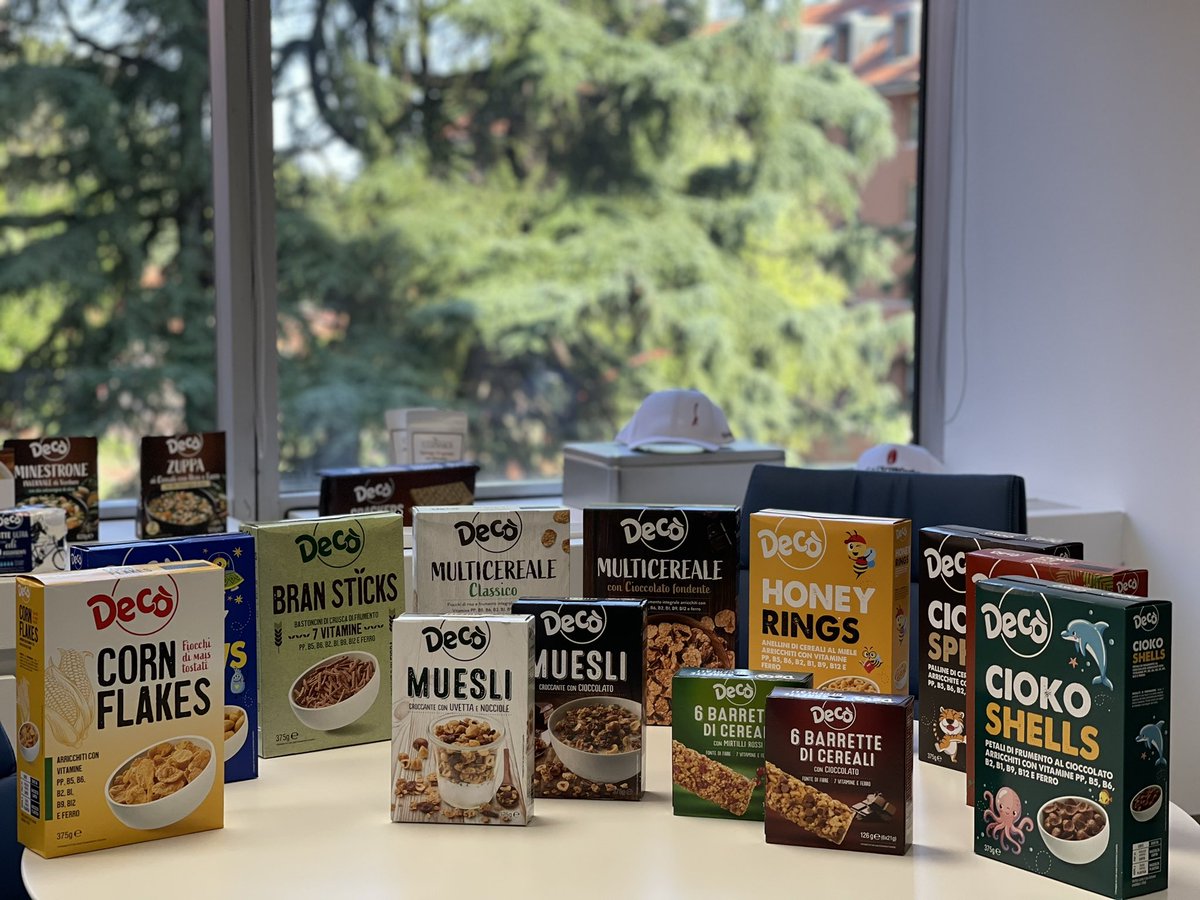 mgasbarrino's tweet photo. E del nuovo look della linea di cereali #deco’ ne vogliamo parlare ? @deco_ufficiale @GruppoVege @GruppoArenaDeco https://t.co/1mmnqCVbhB