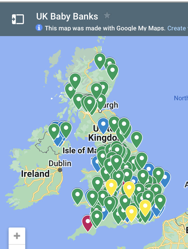 If you’re unable to afford the essentials you need for your family during the #CostOfLivingCrisis your local baby bank may be able to help provide things like nappies, cots, clothing.

There’s a map of UK #babybanks on our website: littlevillagehq.org/uk-baby-banks/