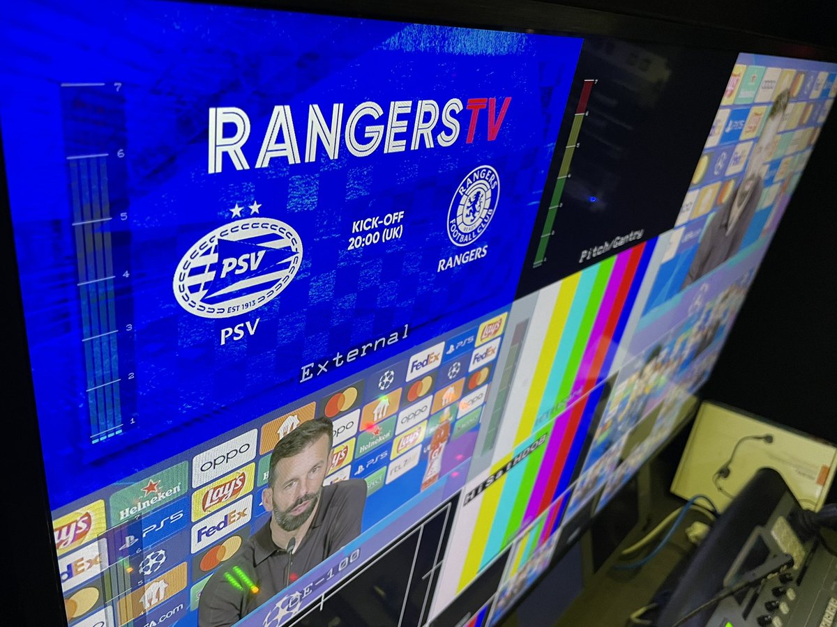 Hi_satbroadcast's tweet photo. Working on the games for 2 Scottish teams in Europe on consecutive nights!! Rangers UCL play off victory last night for RangersTV, and Hearts Europa qualifier tonight for BBC Sport Scotland! https://t.co/JqaufkL9bm
