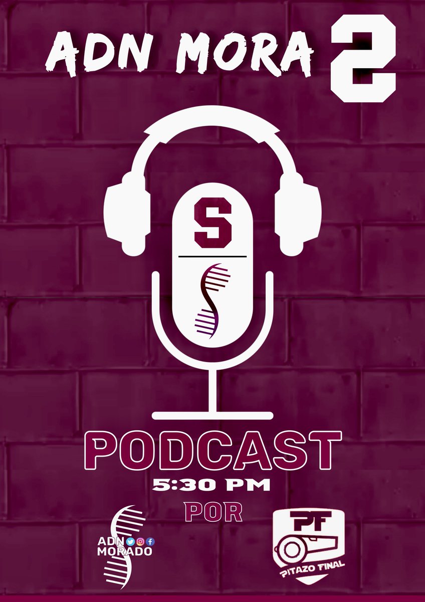 ADNMORADO's tweet photo. 🚨 ES HOY, ES HOY 🚨
🗣A las 5:30 pm tenemos una cita. ⏰
Todo sobre el entorno de #Saprissa en ADN MORA2️⃣ PODCAST en vivo por el Facebook live de #PitazoFinal y #ADNMORADO, también en diferido por #YouTube y #Spotify 🙌🏼🇱🇻 https://t.co/G6M2mMpfLN