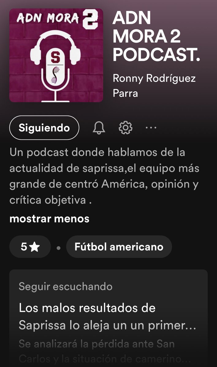 ADNMORADO's tweet photo. 🚨 ES HOY, ES HOY 🚨
🗣A las 5:30 pm tenemos una cita. ⏰
Todo sobre el entorno de #Saprissa en ADN MORA2️⃣ PODCAST en vivo por el Facebook live de #PitazoFinal y #ADNMORADO, también en diferido por #YouTube y #Spotify 🙌🏼🇱🇻 https://t.co/G6M2mMpfLN