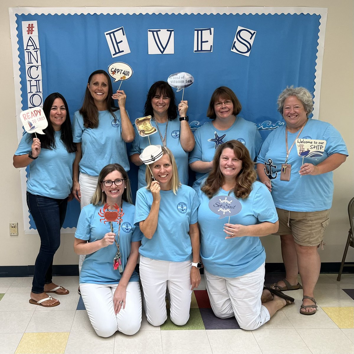 Chowerton143's tweet photo. #anchoredinlove #sailingintotheschoolyear #fvesrockets #boundtogetheranchoredinlove https://t.co/ujDmjmDepo