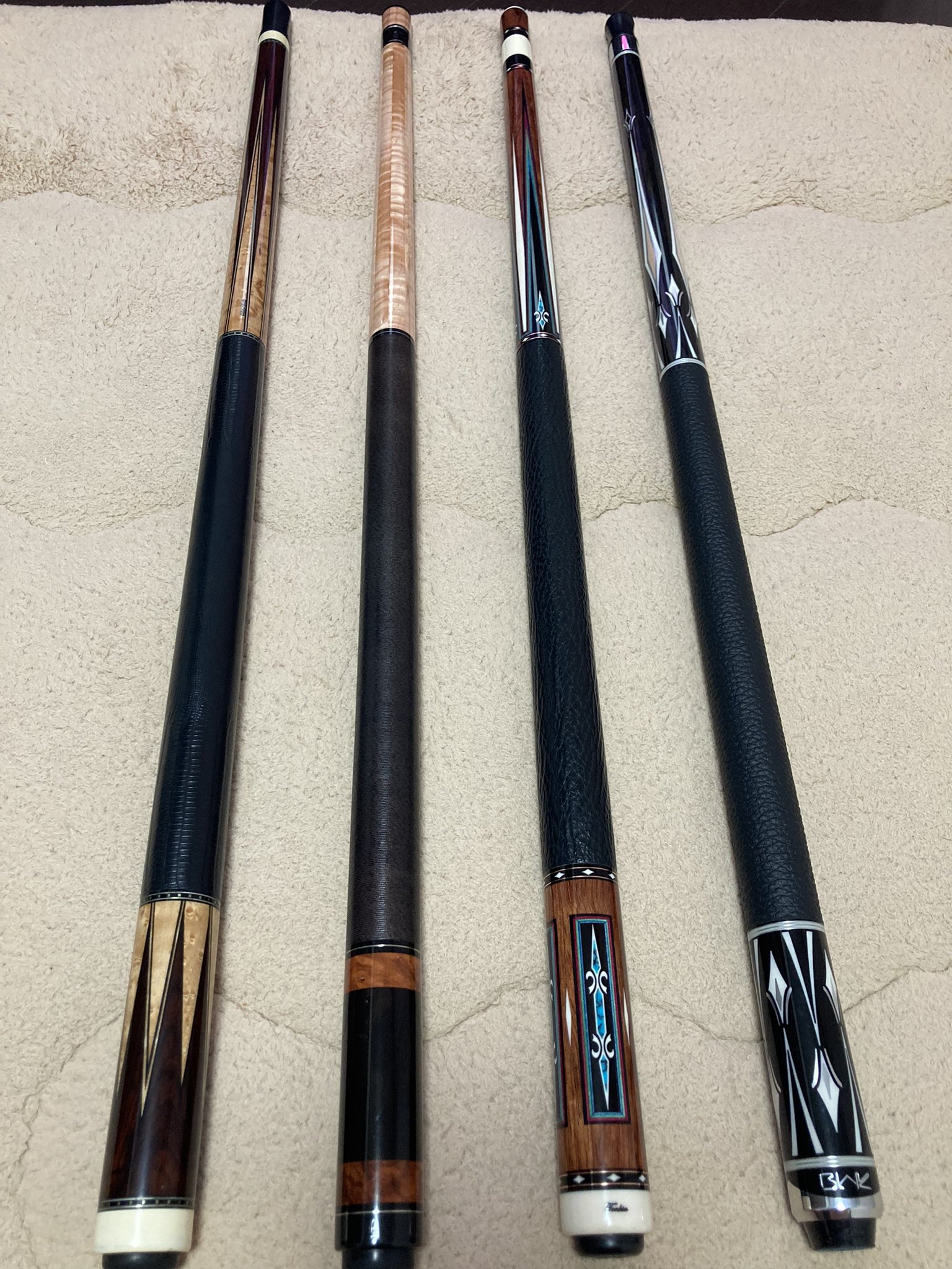 Prather(プレーサー) ビリヤードカスタムキュー BD〉カスタムの輝き・「プレイサー」編 - ビリヤードデイズ