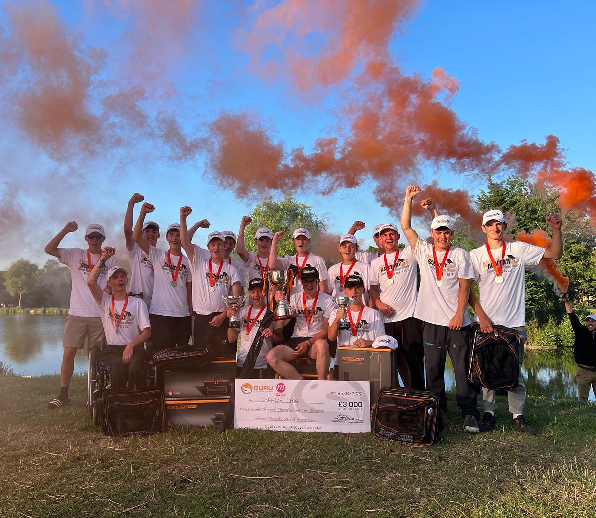 TackleGuru's tweet photo. π₯πMATCH ACADEMY FINAL RESULTSππ₯ A truly awesome day at Makins Fishery for the 2022 Match Academy Final! Huge congrats to Charlie Law for winning the Β£3000 Yearly Guru & Mainline Match sponsorship π₯ See the full results on our Facebook page πͺπ» #matchacademy #gurufishing https://t.co/6d0mokKrrZ