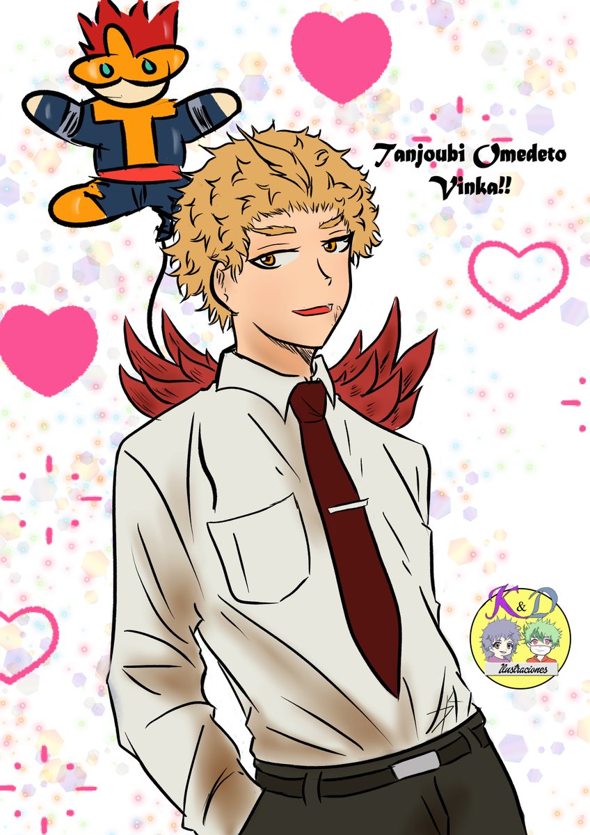 DilustracionesK's tweet photo. Today is the birthday of a little person who has taught me a lot in recent months, Happy birthday Vinka @evinka_art
Hoy es el cumple de una personita que me ha enseñado mucho en los últimos meses, Feliz cumpleaños Vinka
#endhawks #Hawks #hawksfanart #hawkssimp #enho https://t.co/LUds42ZVFL
