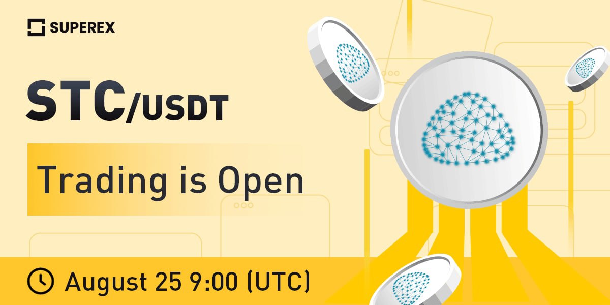 SuperexSri's tweet photo. https://t.co/HrsBqwF8xo👽 New Listing: @satoshiisland

🪙Listing: $STC

⏰Trading Starts: 14:30 (SL) August 25, 2022
➡️Deposit and withdrawal: 12:30 (SL) August 25
➡️Details: https://t.co/Dg9uFoPlFF

Trade crypto in the first #Web3 #exchange!

#DEX #Crypto #BTC #USDT #STC https://t.co/5yJr43L0oU
